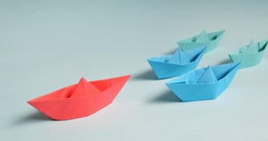 Almost Standard Paper Boats